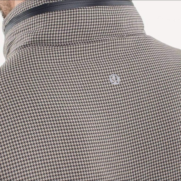 LULULEMON Houndstooth Men’s Full Zip City Jacket - Picture 3 of 8